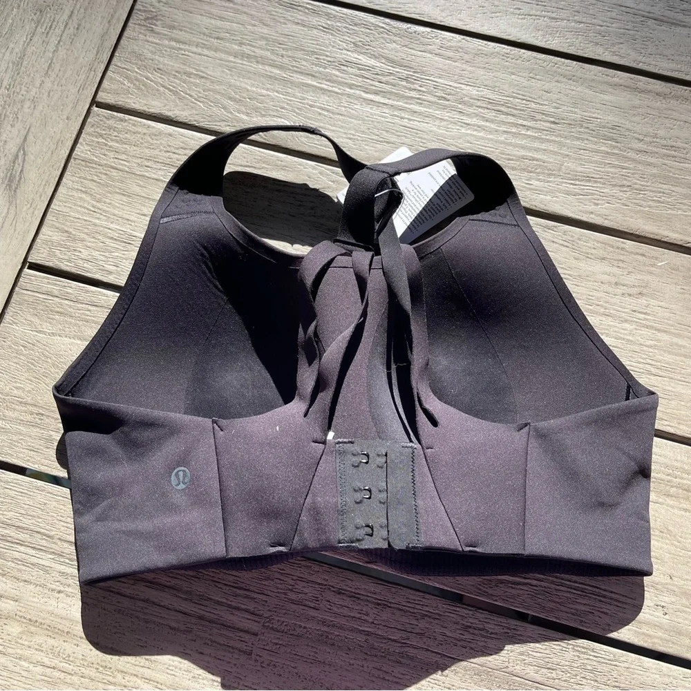 Lululemon Athletica Air Support Black Running Bra Size 36D NWT - Picture 6 of 7